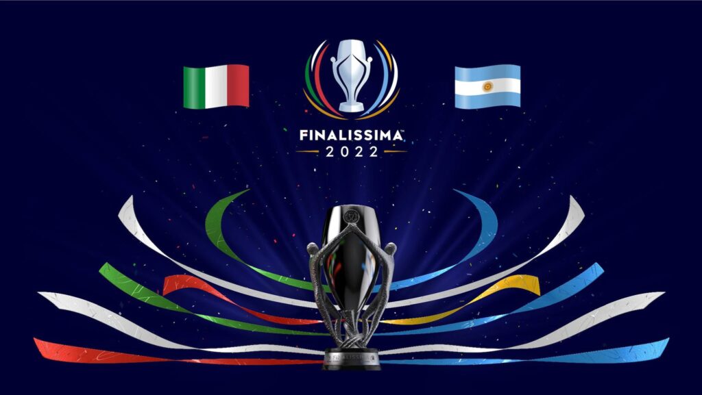 “Finalíssima” entre Itália e Argentina será realizada em Wembley, em junho