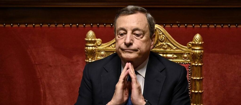 Em duro discurso ao Senado, Draghi pede por ‘reconstrução do pacto de confiança’