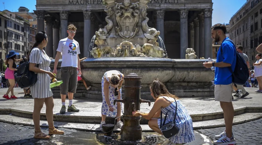 Governo da Itália aumenta número de cidades em alerta vermelho por altas temperaturas