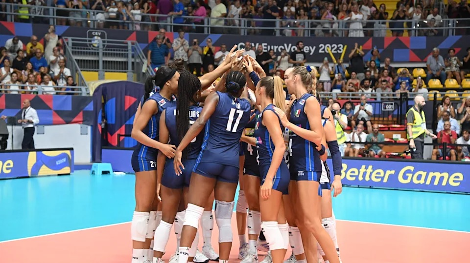 Seleção feminina de vôlei da Itália conquista quarta vitória consecutiva no Europeu