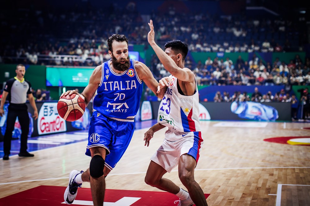 Seleção italiana masculina de basquete se classifica para segunda fase do Mundial