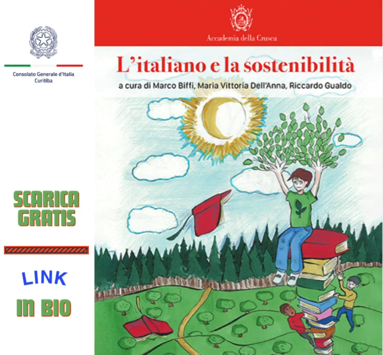 Livro gratuito sobre sustentabilidade é lançado na ‘Settimana della Língua Italiana nel Mondo’