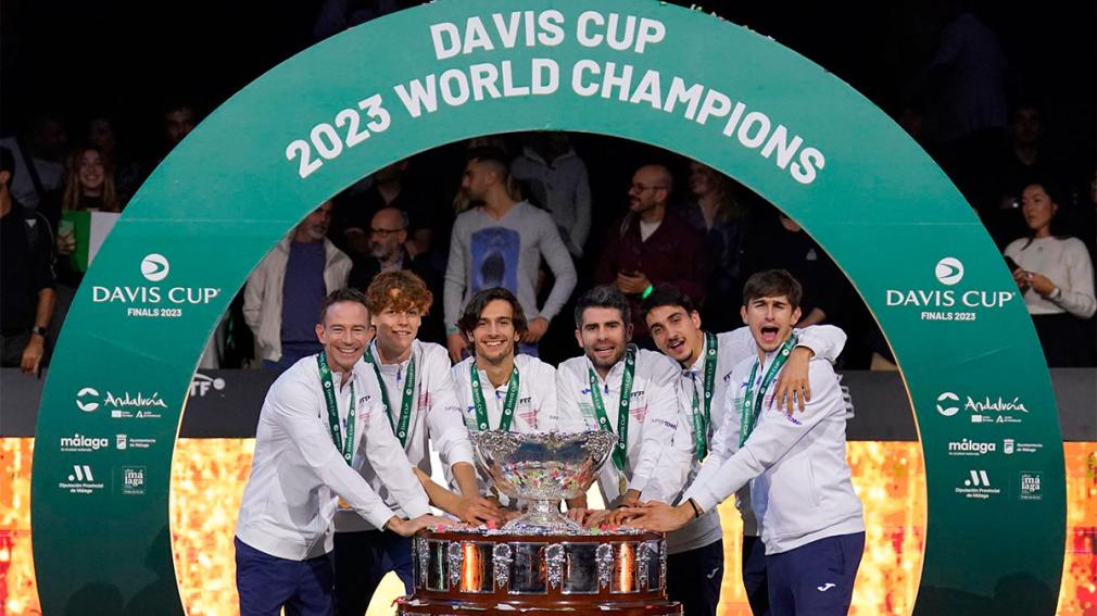 Itália supera Austrália e conquista título da Copa Davis